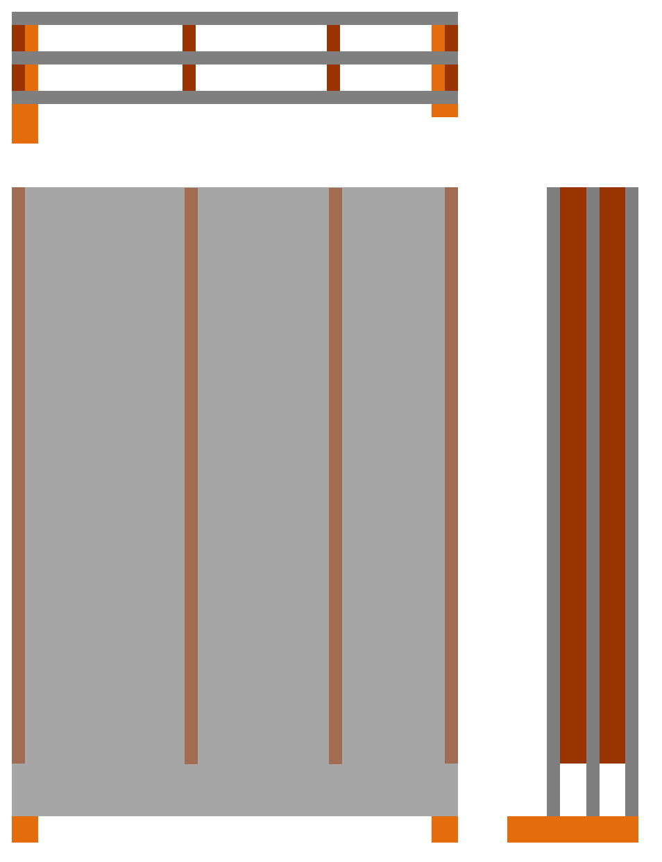 スリムなアクリル包丁立てのdiy 1 設計 なるべく自分で作りたい